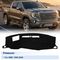 Dashcover FüR GMC 1500 2026 HUD Rutschfest/Staubdicht Polyester Schwarz