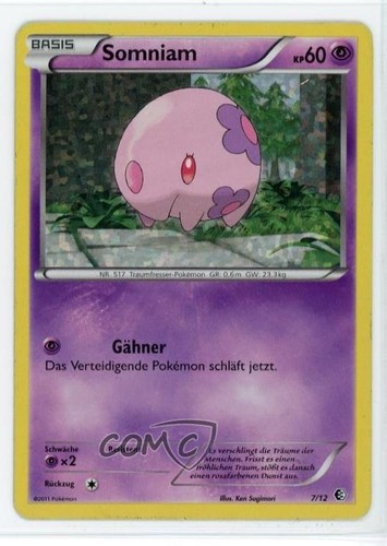 Munna German Pokemon McDonald's Collection Happy Meal Promo #7
