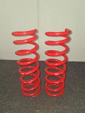 RSO 2pc LD Rear Coil Springs for 17-23 Nissan Armada; 11-23 Infiniti QX Red