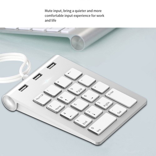 Professional USB Keyboard Designed for Accounting Tasks with Number Pad - Afbeelding 3 van 17