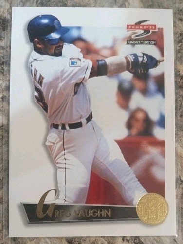 Greg Vaughn - 1995 Score Summit Edition #60 MLB - Top Zustand!