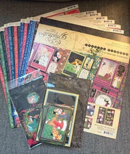 Graphic 45 paper 12 x 12 lot ** Fashion Forward ** (See description for details)