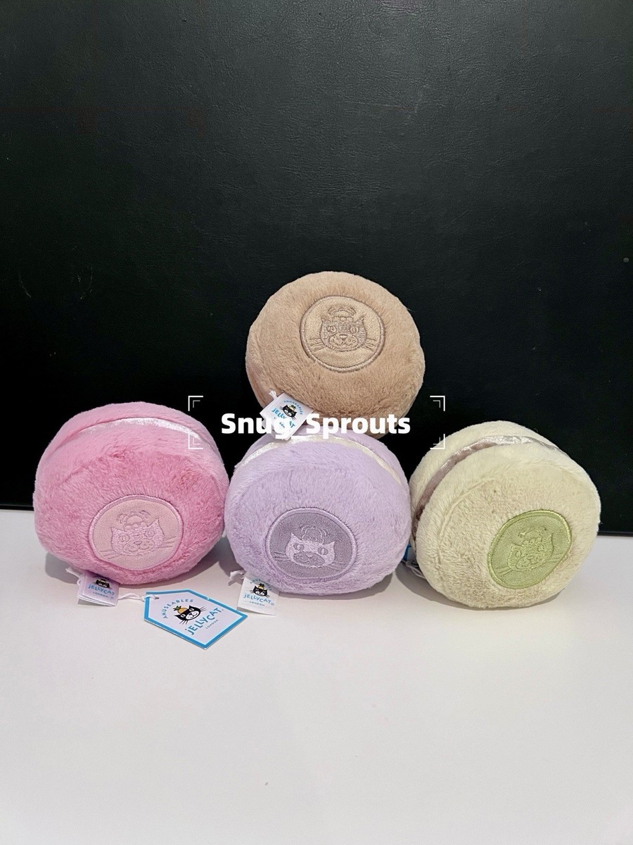 AUTHENTIC NWT Jellycat Amuseables Macaron Bundle- Mona, Mia, Max