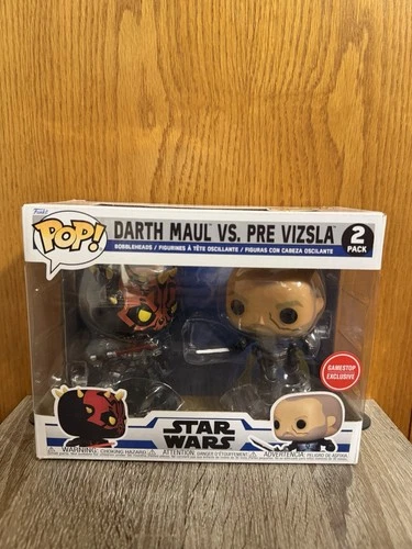 Funko Pop! Vinyl: Star Wars - Darth Maul vs. Pre Vizsla - GameStop (Exclusive)