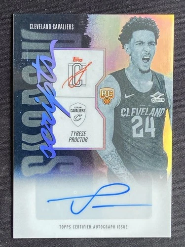 2025 Topps Signature Tyrese Proctor Base (RAW)