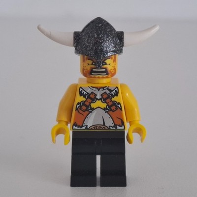 Lego Minifigur-Wikinger Krieger 6c-schwarze Hüften und Beine (vik023)