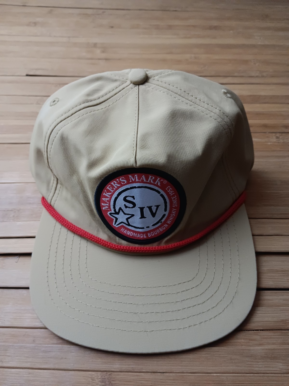 Makers Mark Bourbon Whiskey Trucker Snapback Hat … - image 1