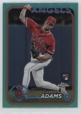 2024 Topps Chrome Aqua Refractor 172/199 Jordyn Adams #145 4k5