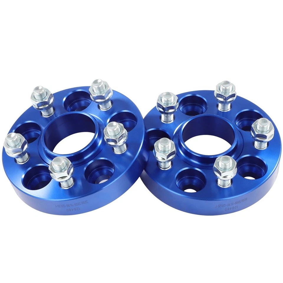4 piezas espaciadores de rueda centrados en el cubo de 1" 5x100 para Subaru Impreza 1993-2023 Foto 2 de 4