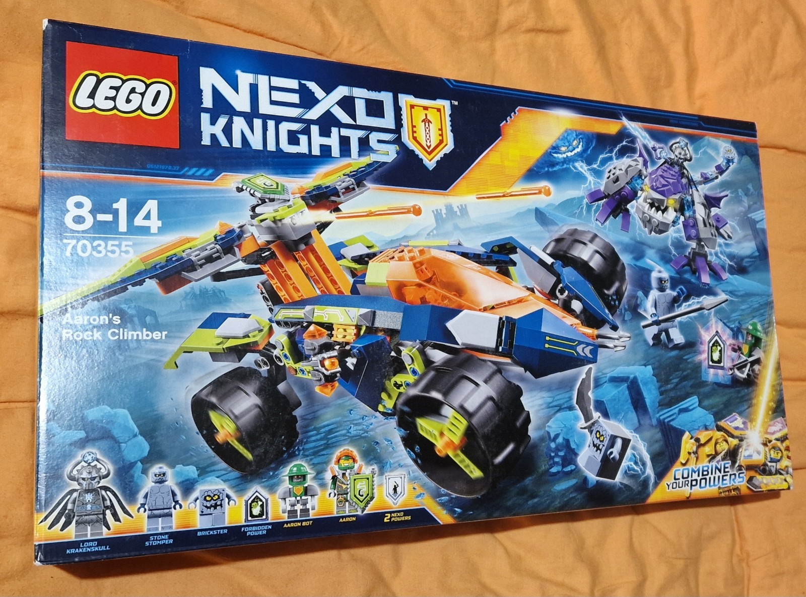 LEGO 70355 NEXO KNIGHTS AARON'S ROCK CLIMBER Neu und Versiegelt!