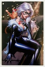 Amazing Spider-Man #33 Ejikure Exclusive Virgin Variant 2023 Black Cat