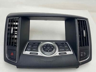 Center Dash Radio Navigation Control Panel 682709N00A Fits 09 - 14 NISSAN MAXIMA