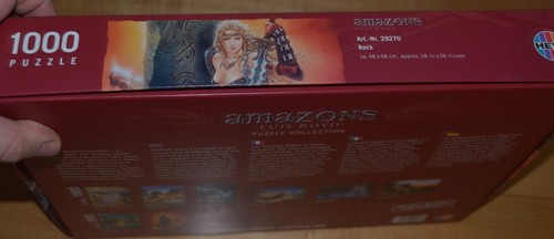 HEYE Puzzle 1000, Amazons, Luis Royo/Rock, komplett - Bild 4 von 6