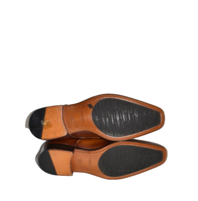New! Magnanni Melrose II Cap Toe Derby Cognac Brown Size 9.5  display picture 2