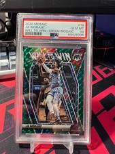 2020 Panini Mosaic - 18 JA MORANT - Will To Win Green Mosaic Prizm - PSA 10 🔥