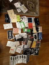 Lot Of Vintage Camera Pamphlet Instruction Manuals Etc Canon AE Pentax P3 Nikon
