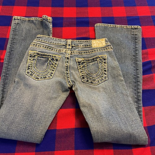 Denim Jeans Yellow Stitch Size 
