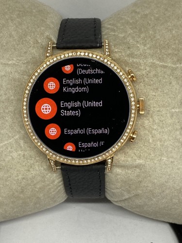 Reloj inteligente Fossil Gen 4 auténtico esfera digital correa personalizada FTW6011 BA339 - Imagen 3 de 12