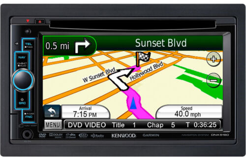 ✅ Kenwood DNX5160 CD/DVD/GPS Garmin Unità principale navigazione doppio din ✅ - Foto 3 di 7