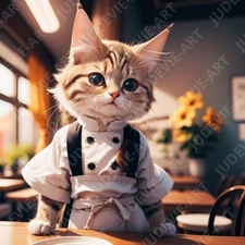 Digital Image Photo Picture Wallpaper Background Desktop Art Cat