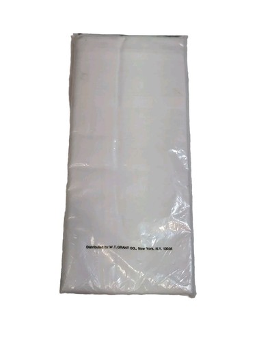 Vintage Handkerchiefs By Grants Men's Wear 3 Pack White Cotton Blend NEW - Picture 3 of 3