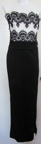 Ladies Summer Black Evening Floral Womens Bodycon Party Formal Dress Size 10-12 - Picture 15 of 24