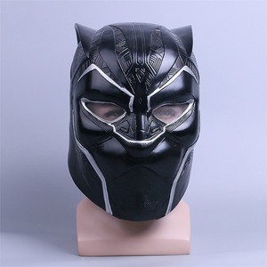 2018-Movie-Black-Panther-T-039-Challa-Superhero-Masks-Halloween-Cosplay-PVC-Helmets