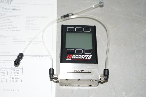 ^ Medidor de flujo másico serie MW Alicat Scientific Whisper MW-2SLPM-D / 5M GAS: aire - Imagen 2 de 4