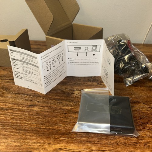 Monoprice Blackbird 4K HDMI Audio Extractor, 18Gbps, HDCP 2.2 - Open Box, Tested - Picture 18 of 18