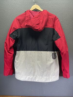 未着用 BURTON DRYRIDE 名作 ホワイトコレクション M Burton Dryride White Collection Snowboard Jacket Red Women's