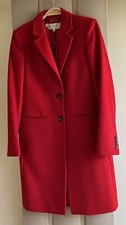 Hobbs Red Coat Size 10