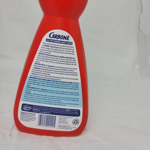 carbona oxy powered carpet & upholstery cleaner 27.5 fl oz