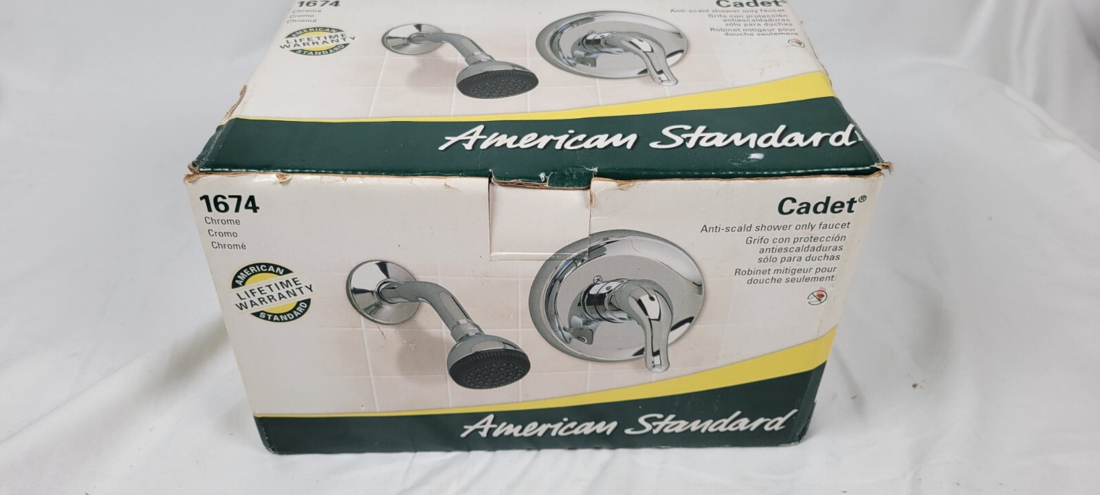 American Standard Cadet Shower Trim & Valve w/ Single Function Shower