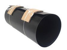 PVC Hart Platte 1-3 mm Schwarz Trovidur® (XXL Formate) Kunststoffplatte