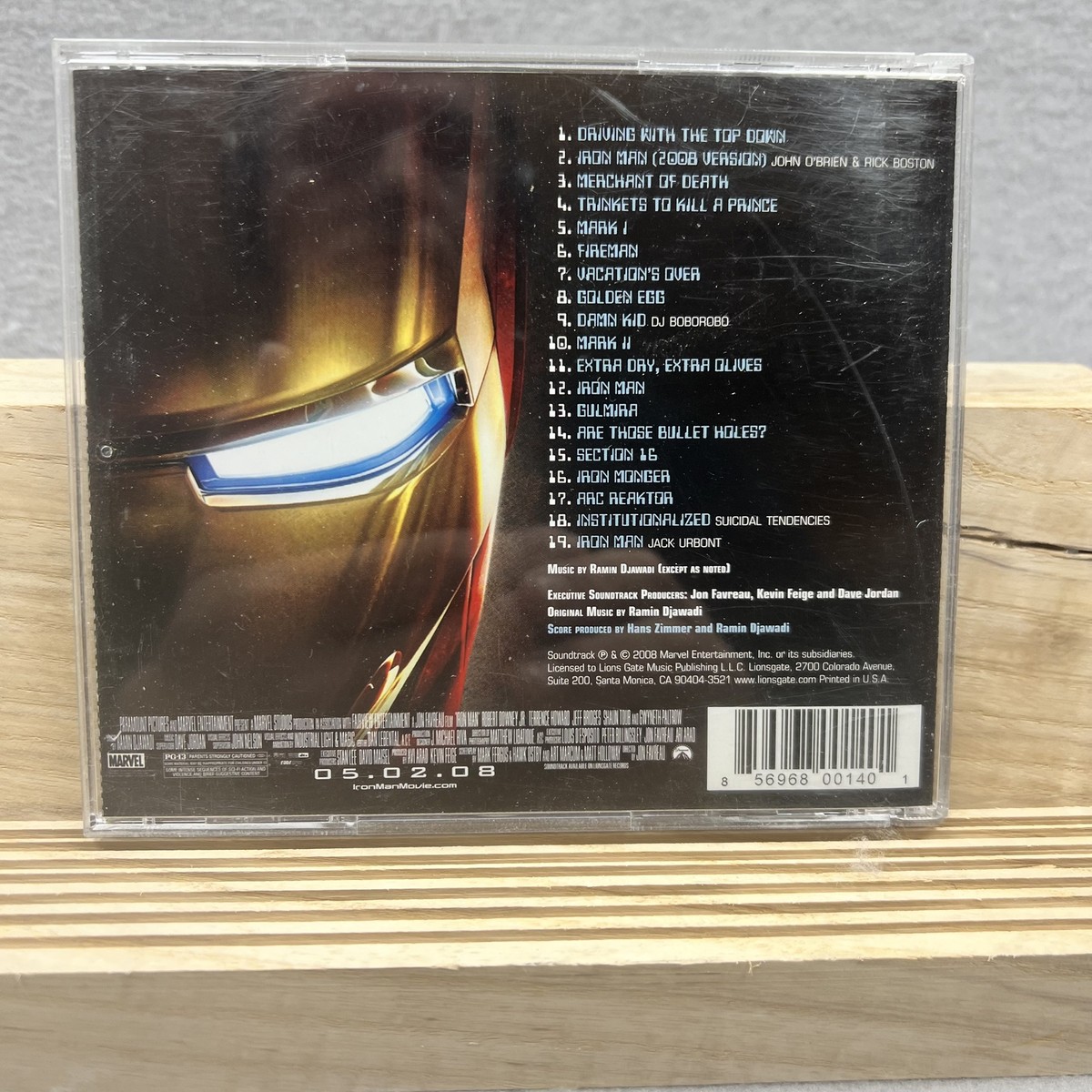 HEMLEN 『IRON MAN』　廃盤CD 帯付き Iron Man - Ramin Djawadi - (2008) [CD] | eBay