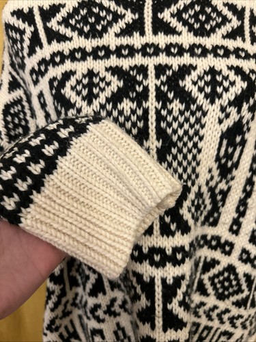 Zara Knit Snow Brigade Ski Sweater Oversized Small - Picture 4 of 10