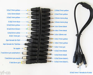 Ac Power Connector Chart