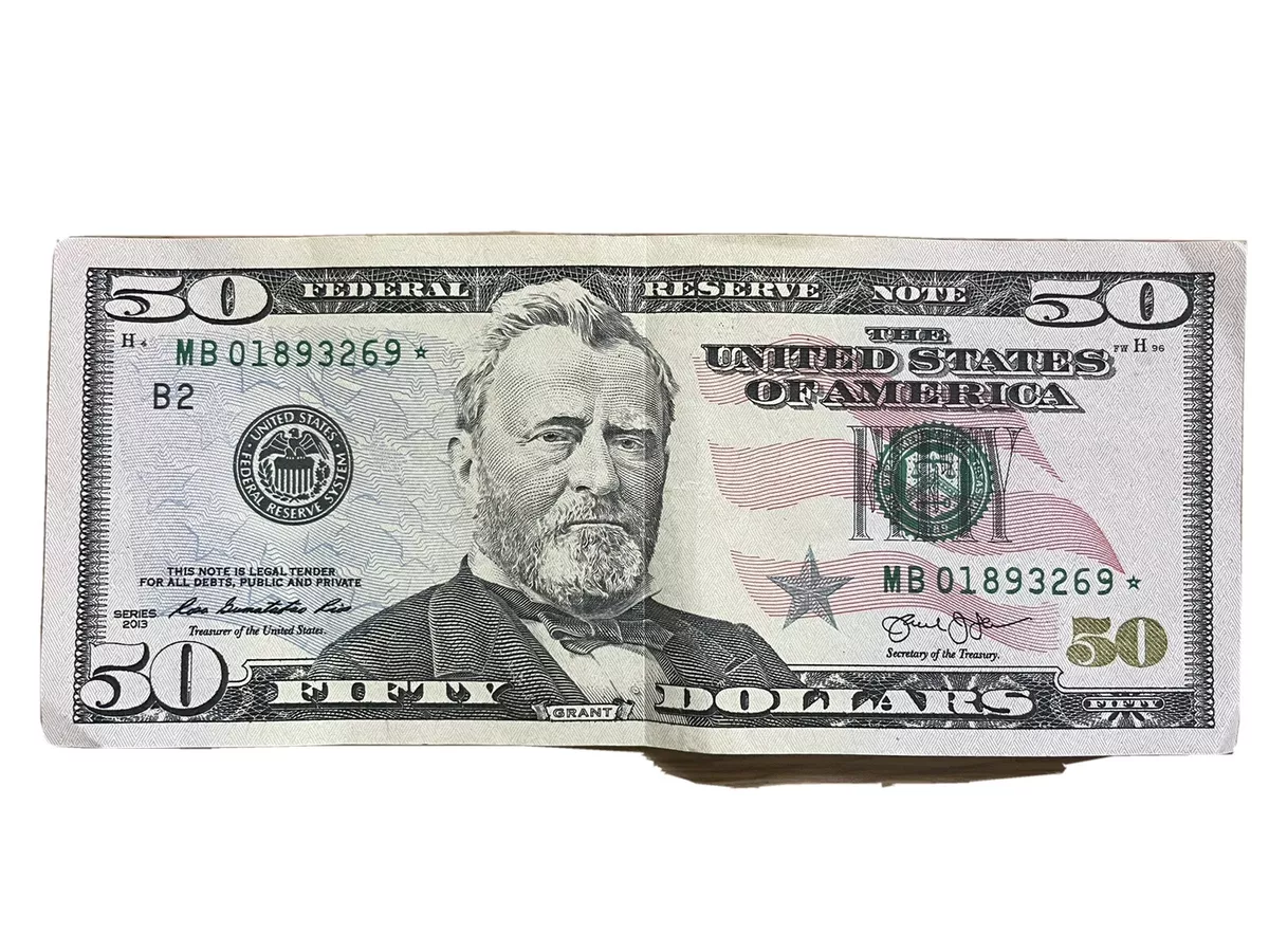 The $50 Federal Reserve Star Note