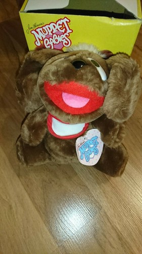 Miss Piggy Handpuppe Plüsch Vintage Muppets Babies Puppe Kuscheltier, Alt Neu - Bild 17 von 37