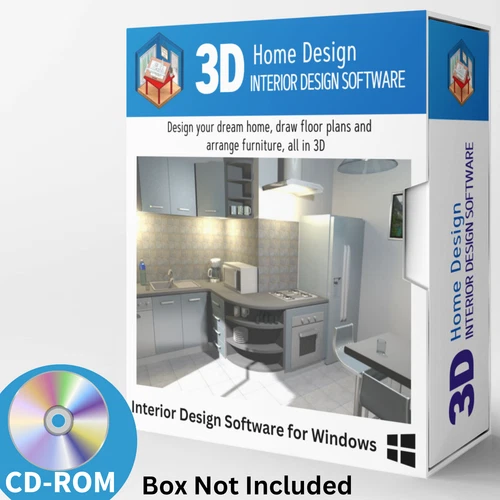 Sweet Home 3D - Graphic Interior Design CAD Architect Software for Windows on CD