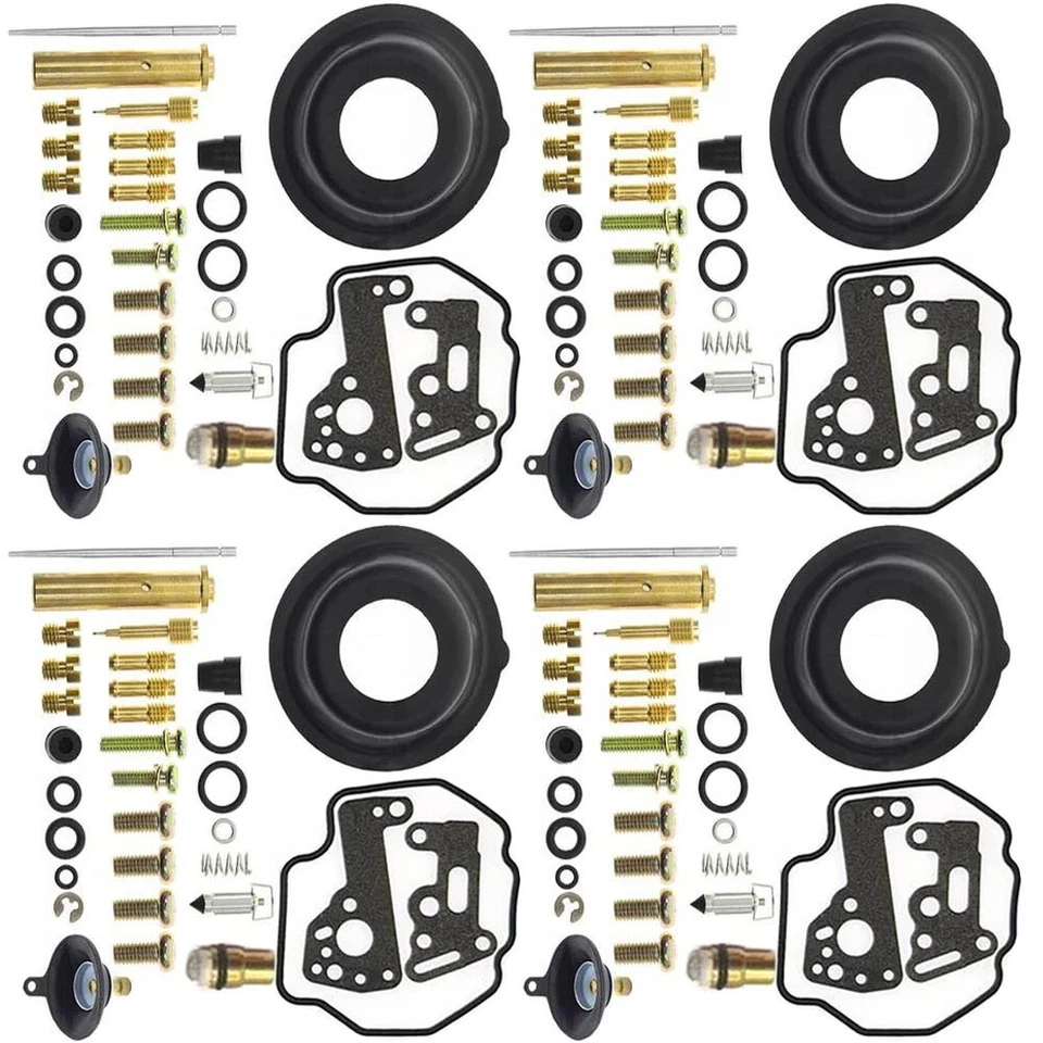 4X PARA Yamaha VMAX V-Max 1200 VMX12 Kit de Reparación de Carburador Principal Jet Carb Reconstrucción Foto 2 de 3