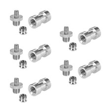 1/4"-20 to 3/8"-16 Threaded Screw Converter Female Spigot Reducer H6E6