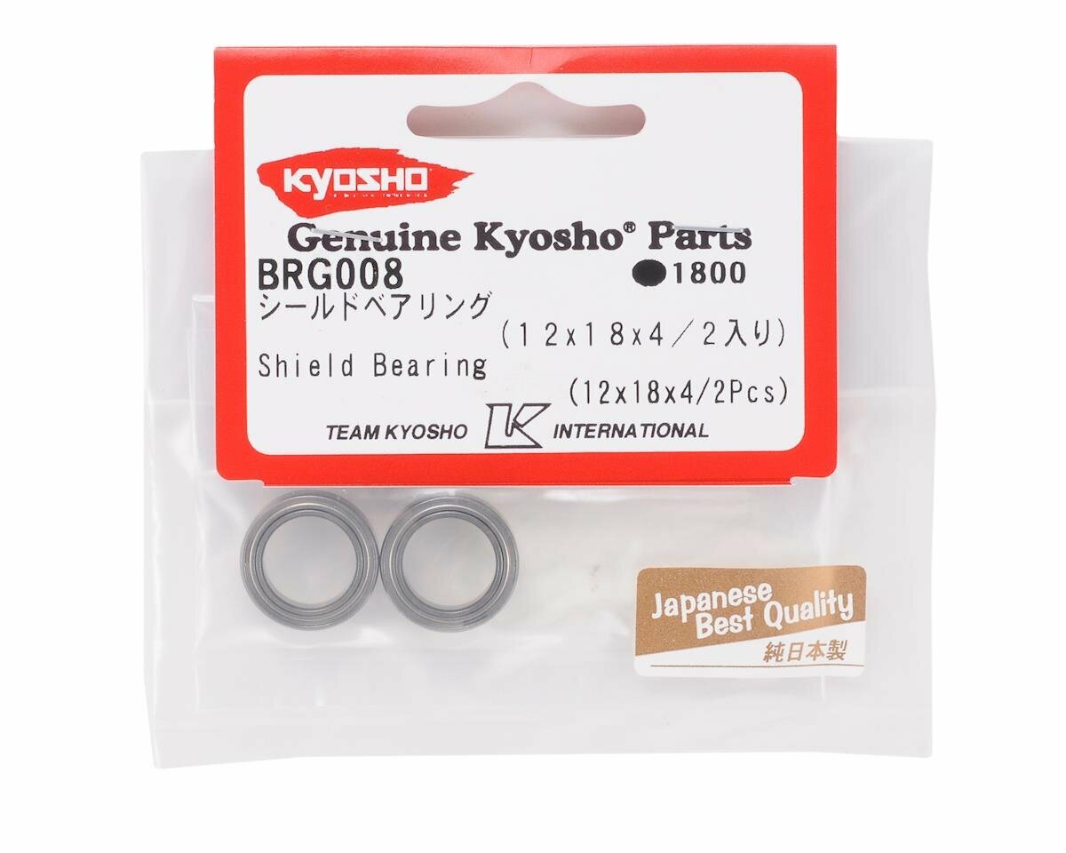 Roulements à Billes Kyosho 12x18 Mm - Lot De 2, Référence BRG008, Neufs, Pour Modélisme