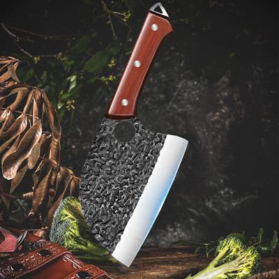 Butcher Knife Kitchen Chef Knife Sharp Meat Vegetable Chopping Cutting Cleaver