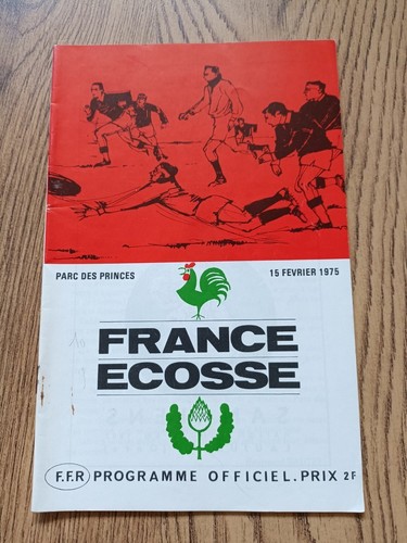France v Scotland Rugby Union Programmes 1959 - 2015 - Picture 9 of 40