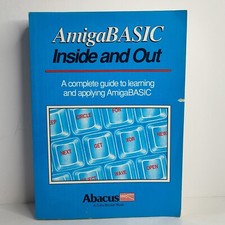AmigaBASIC Inside and Out Vintage Computing Abacus Data Becker Book 1988