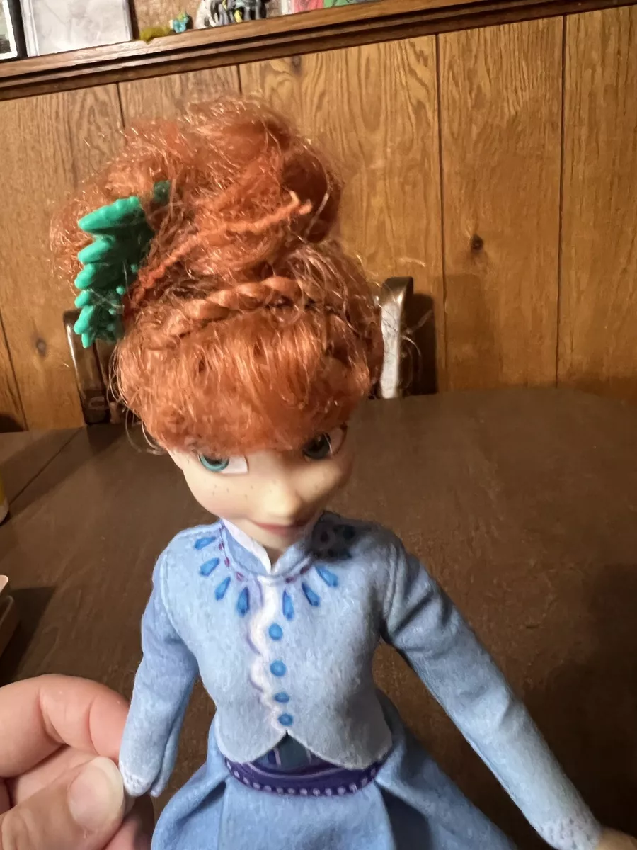 Disney olaf's frozen sale adventure anna doll