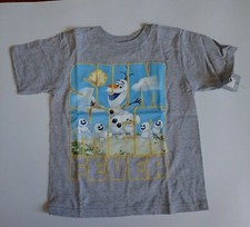 Disney Olaf Summer Fever Boy s Shirt XS/4 - NWT