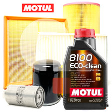 Kit Tagliando Alfa Giulietta 1.6 JTD Euro 6 AdBlue 4 Filtri+5LT Olio Motul 0W20