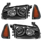AM Autoparts HID Car & Truck Headlight Assemblies
